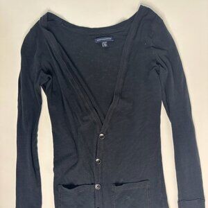 American Eagle Outfitters soft black cardigan